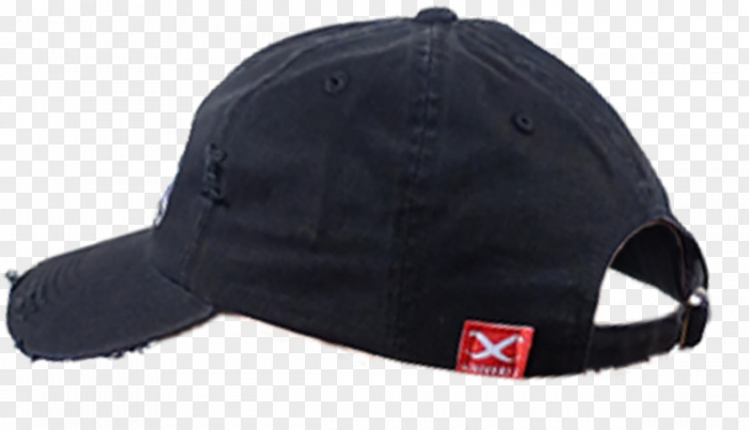 Denim Cap Baseball Black M PNG