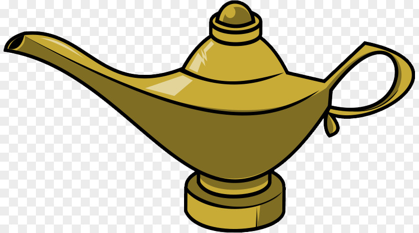 Genie Lamp Clipart Aladdin Jinn Light Clip Art PNG