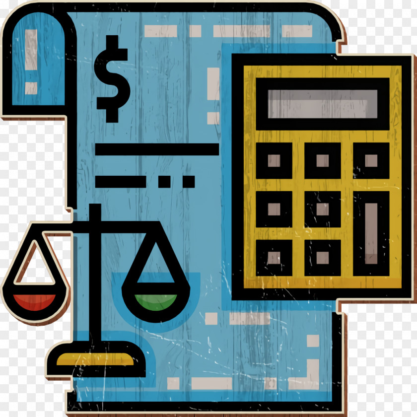 Law & Justice Icon Taxes Tax PNG