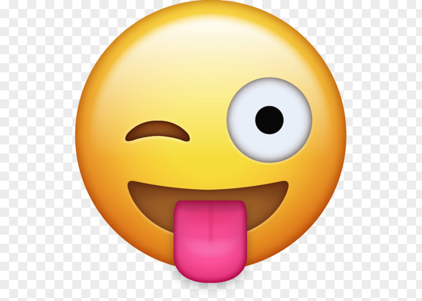 Tongue Emoji IPhone Smiley PNG