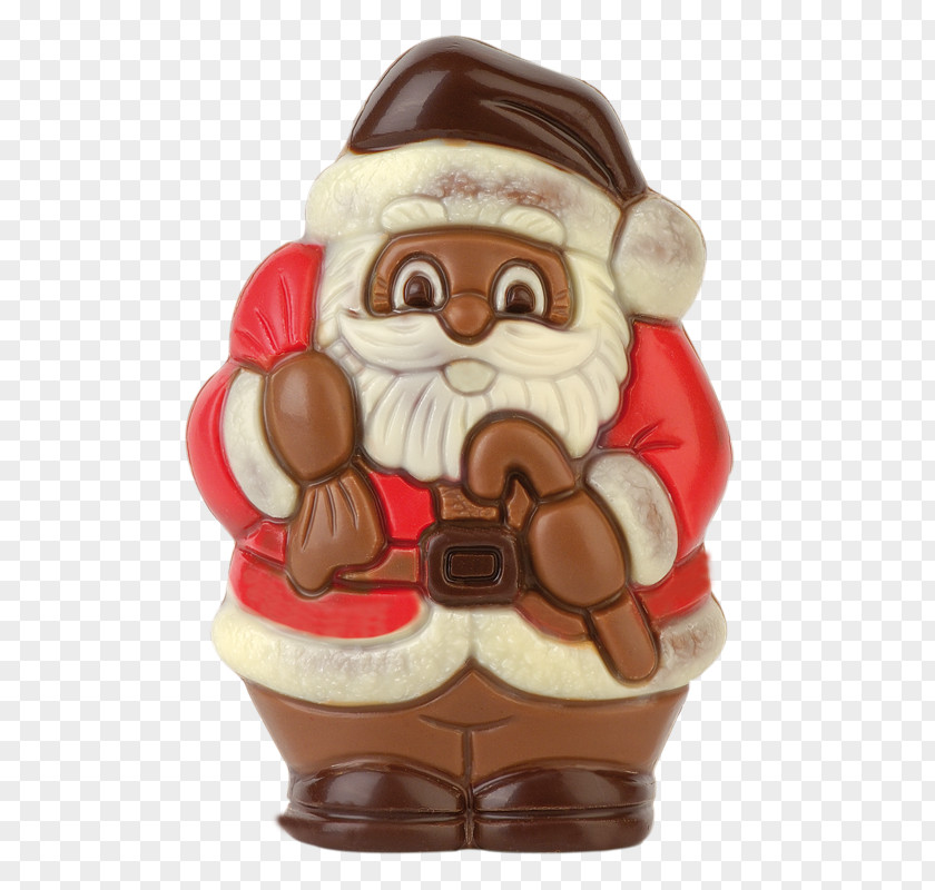 4x4 Santa Claus Christmas Ornament Chocolate PNG