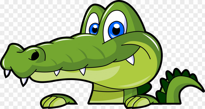 Happy Crocodile Alligator Clip Art PNG
