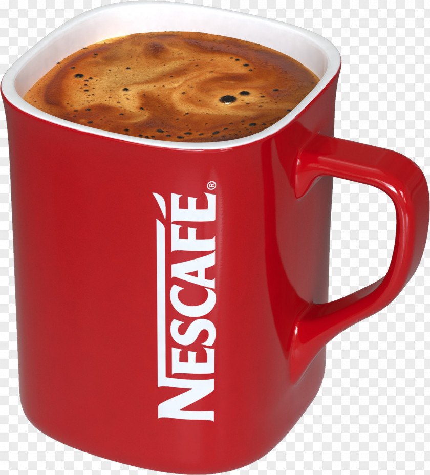 Nescafe Red Mug Coffee Instant Tea Nescafé PNG