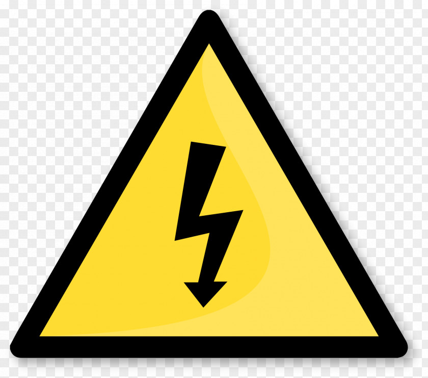 An Electric Appliance Senyal Risk Warning Sign Electrical Injury Signage Systems PNG