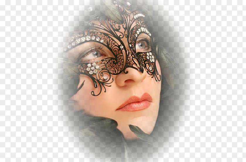 Carnival Venice Mask Masquerade Ball Costume PNG