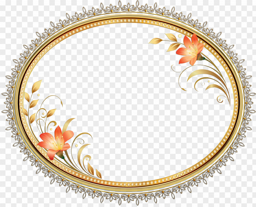 Flower Frames Cafe Coffee Bar Breakfast PNG