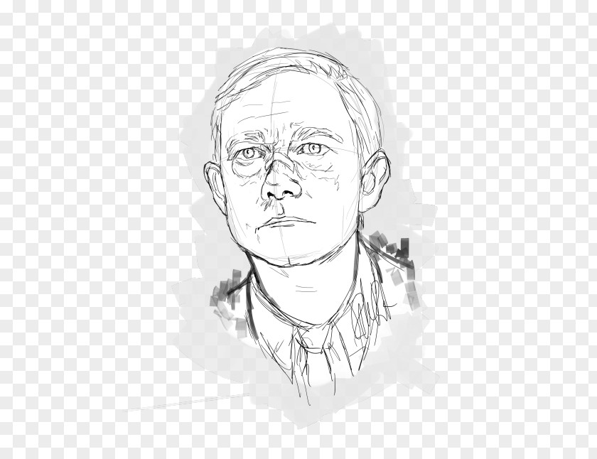 Martin Freeman Sketch Illustration Visual Arts Drawing Nose PNG