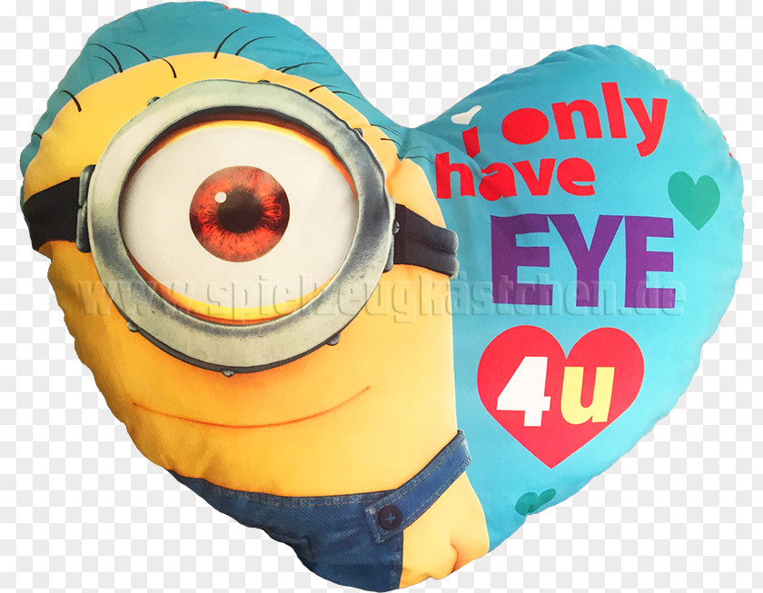 Minion Eye Despicable Me Stuffed Animals & Cuddly Toys Blue Plush Yellow PNG