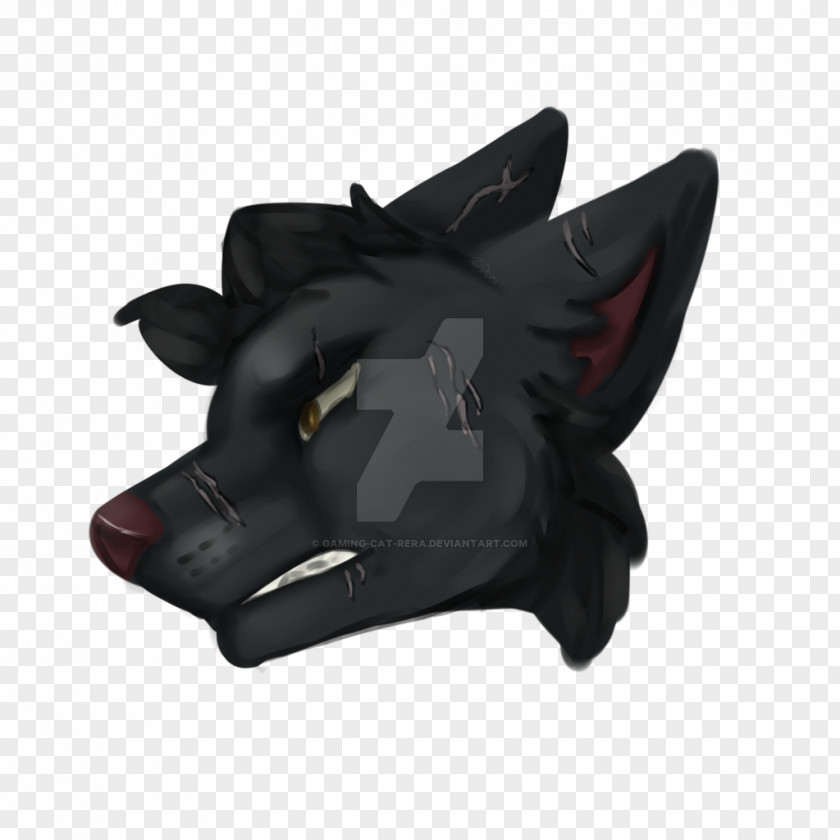 Painted Dog Product Snout Black M PNG