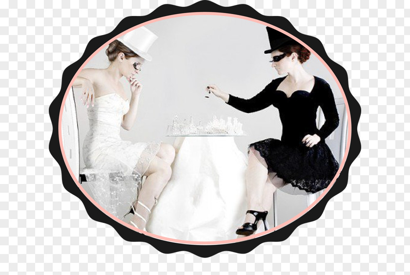 Party White Black And Wedding PNG