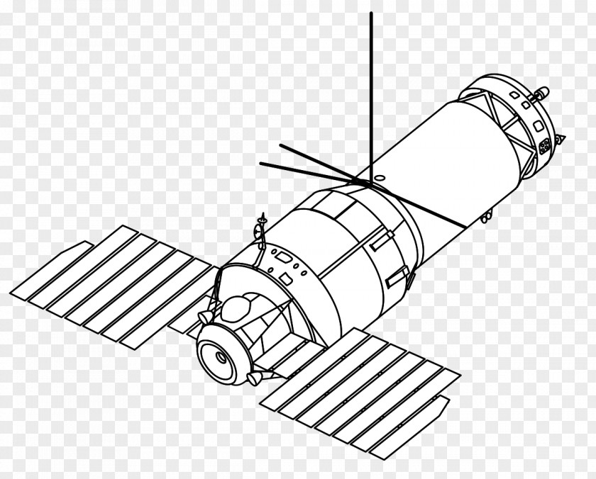 Raffle International Space Station Salyut Programme Almaz 2 PNG