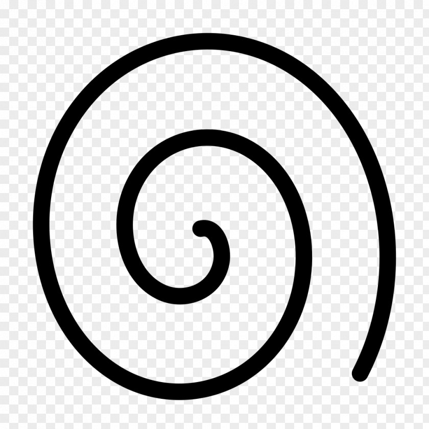 Spiral Inkscape Monochrome Photography Clip Art PNG