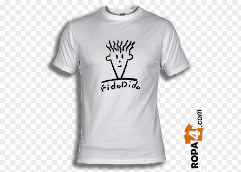 T-shirt Capitan Fido Dido Sleeve Logo PNG