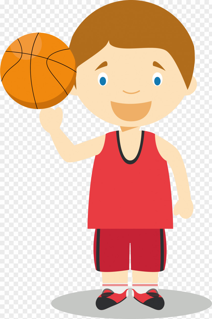 Vector Diagram Of Basketball Players Player Cartoon Illustration PNG