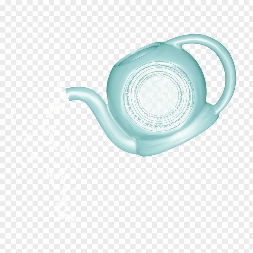 Blue Kettle Teapot Water PNG