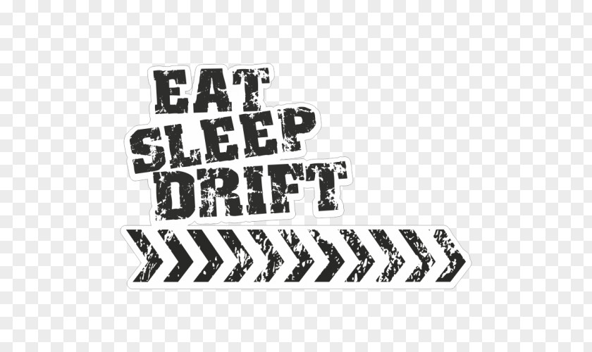 Eat Sleep Decal Bumper Sticker Japanese Domestic Market Label PNG