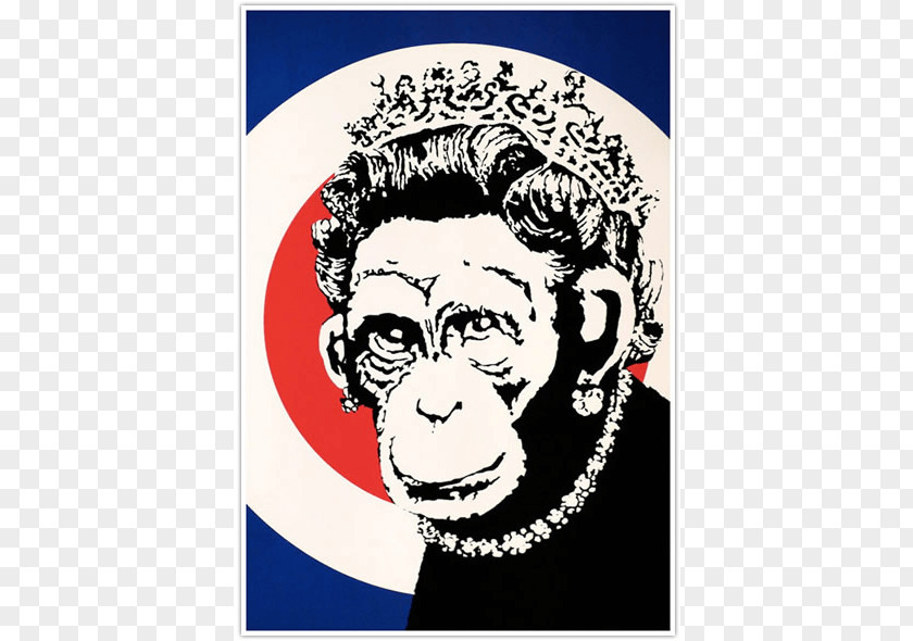 Queen Artist Printmaking Canvas Screen Printing PNG