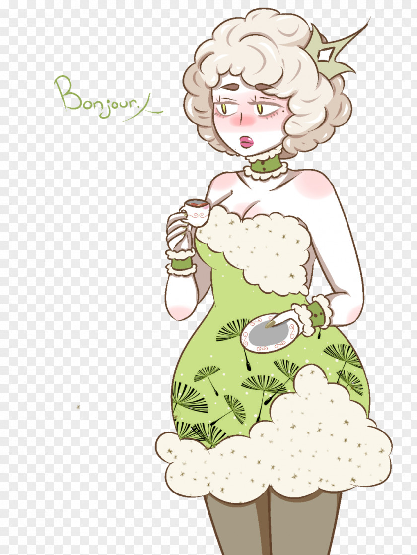 Tea Time Fashion Design Clothing Art PNG