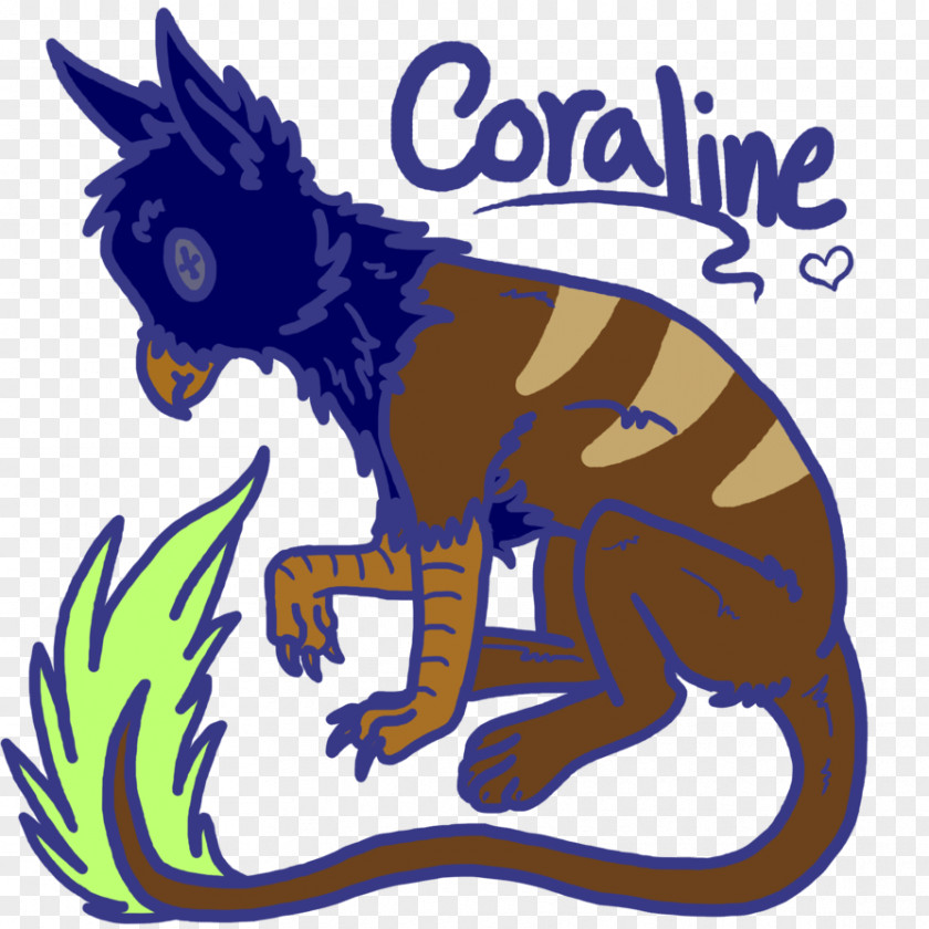 Coraline Tail Cartoon Legendary Creature Clip Art PNG