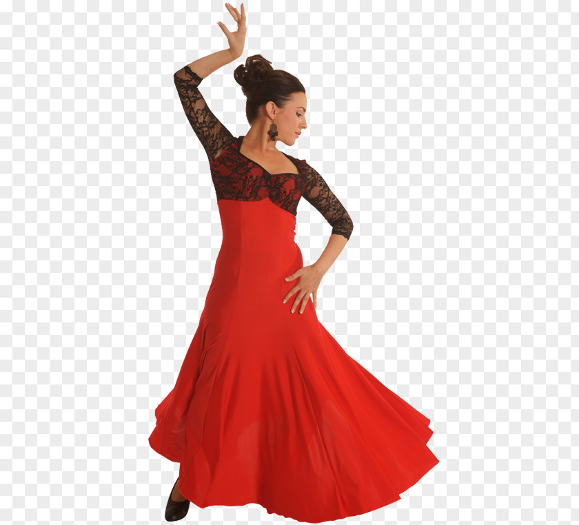 Dress Dance Gown Flamenco Traje De Flamenca PNG