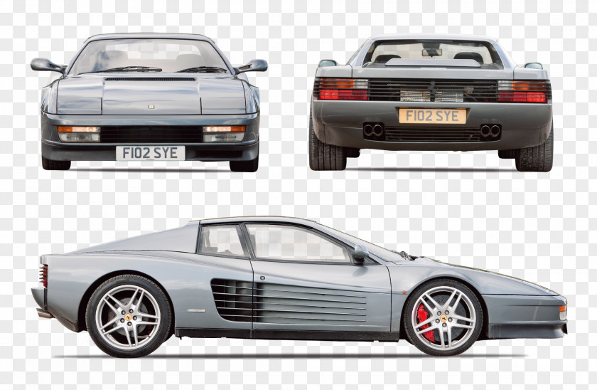 Ferrari Nissan Skyline GT-R Sports Car Testarossa PNG