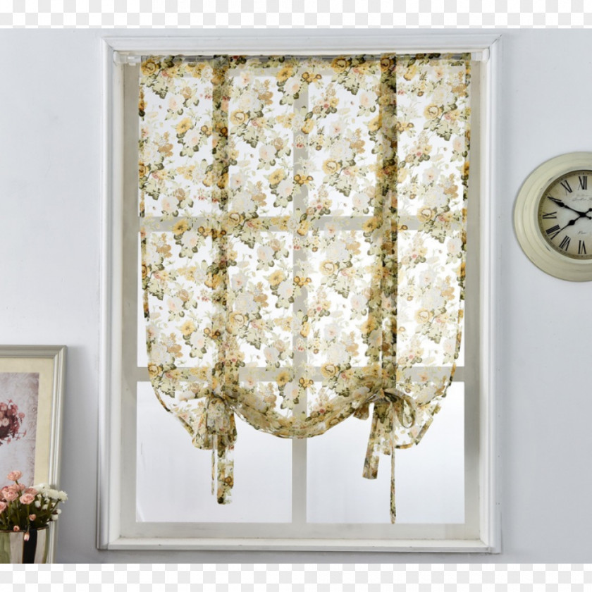Flower Modern Curtain Window Blinds & Shades Roman Shade Treatment PNG