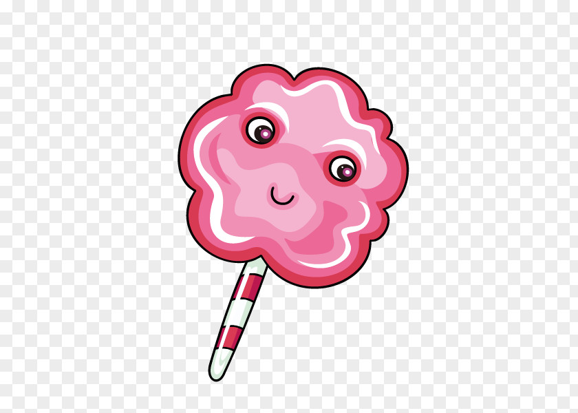 Lollipop Cotton Candy Food Drawing Clip Art PNG