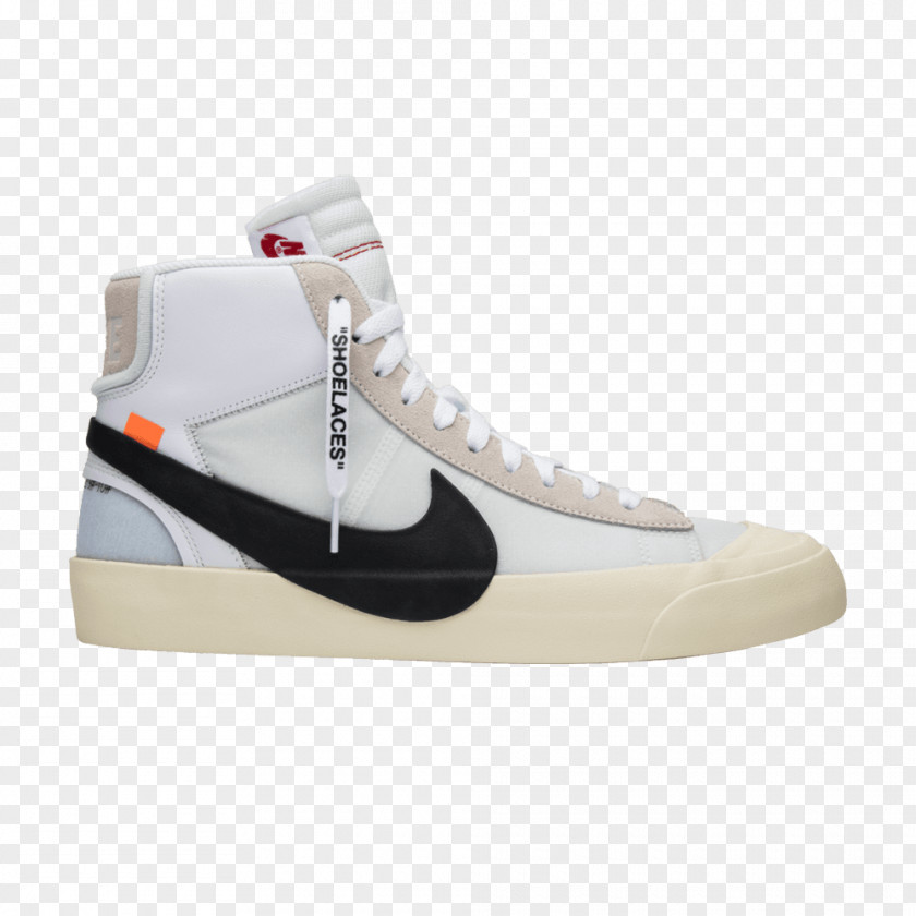 Nike Sports Shoes Blazers Off-White PNG