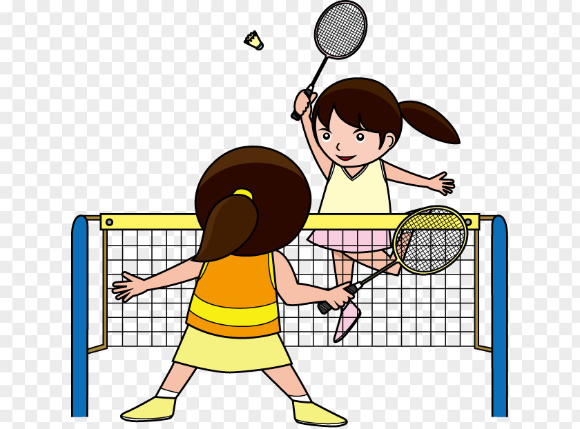 Play Badminton Sport Racket Clip Art PNG