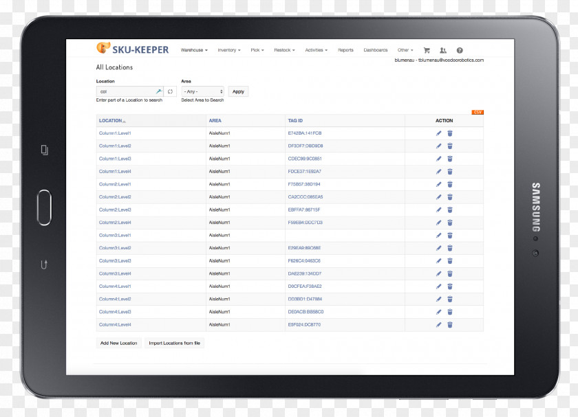 Receiving Station Inventory Management Software Warehouse Automated Storage And Retrieval System Automation Product PNG