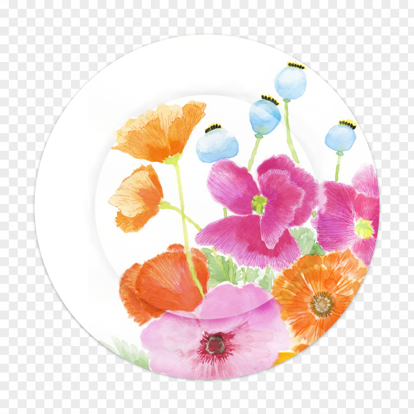 Watercolour-flowers-watercolor-painting Petal Cut Flowers PNG