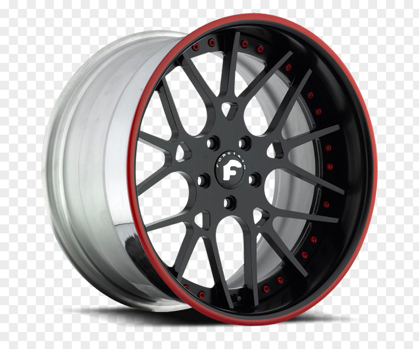 Car Alloy Wheel Forgiato Rim PNG