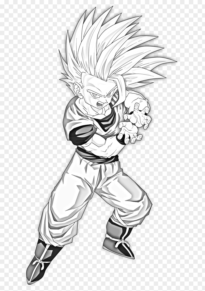 Goku Gohan Super Saiyan Drawing Dragon Ball PNG