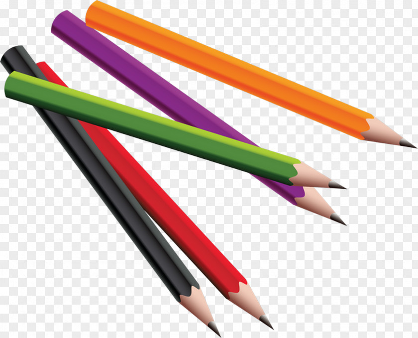 Pencil Writing Implement Paintbrush Office Supplies PNG
