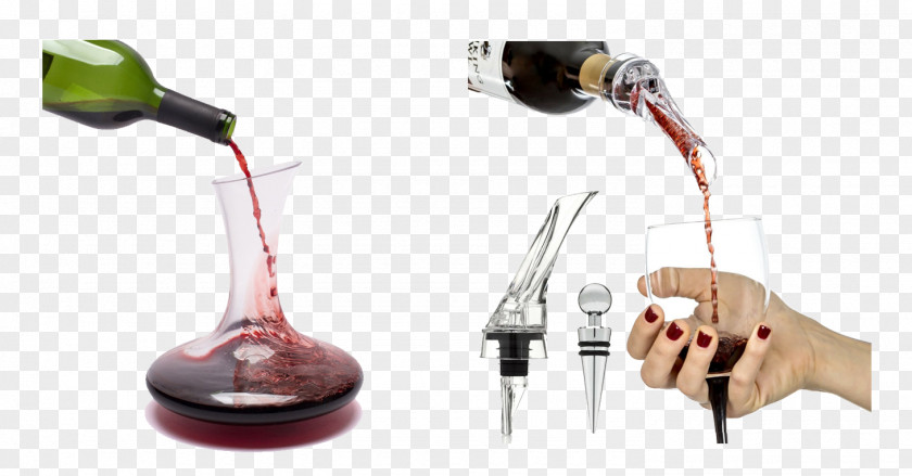Wine Red Decanter Lawn Aerator Distilled Beverage PNG