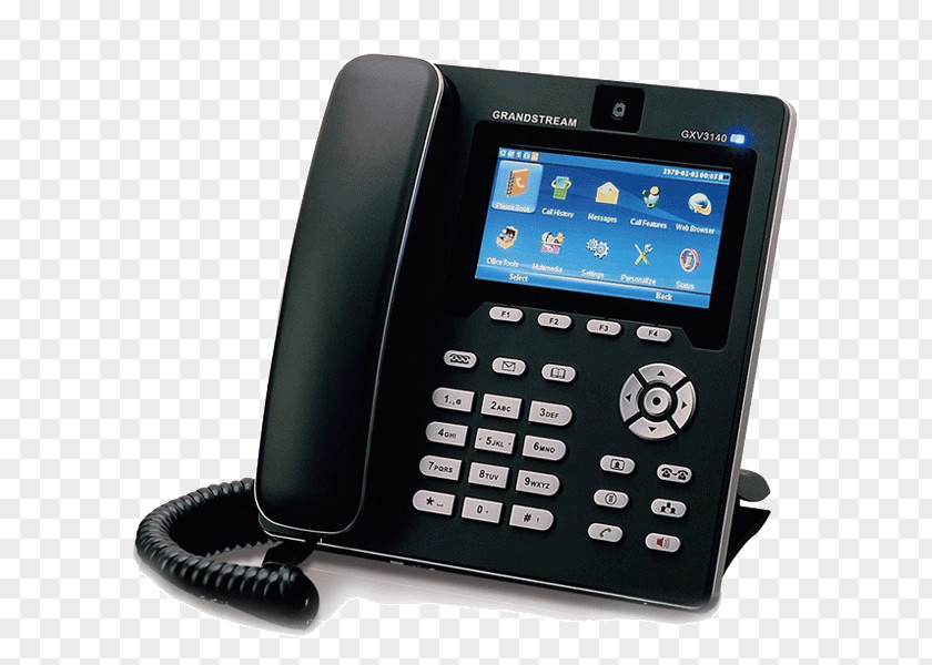 Grandstream Networks VoIP Phone GXV3240 Voice Over IP Telephone PNG