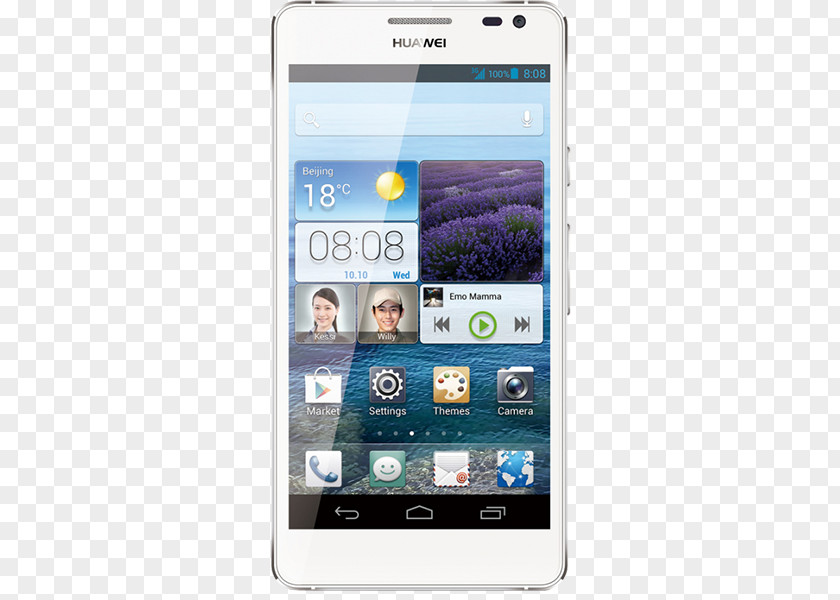 Humanoid Huawei Ascend 华为 Smartphone Touchscreen PNG