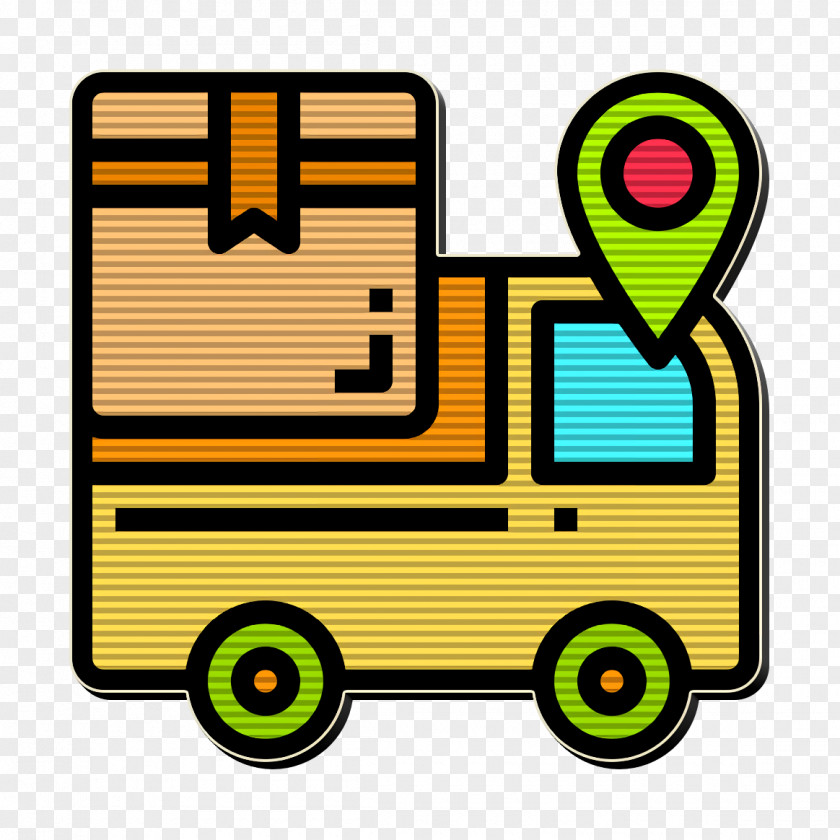 Logistic Icon Tracking Order PNG