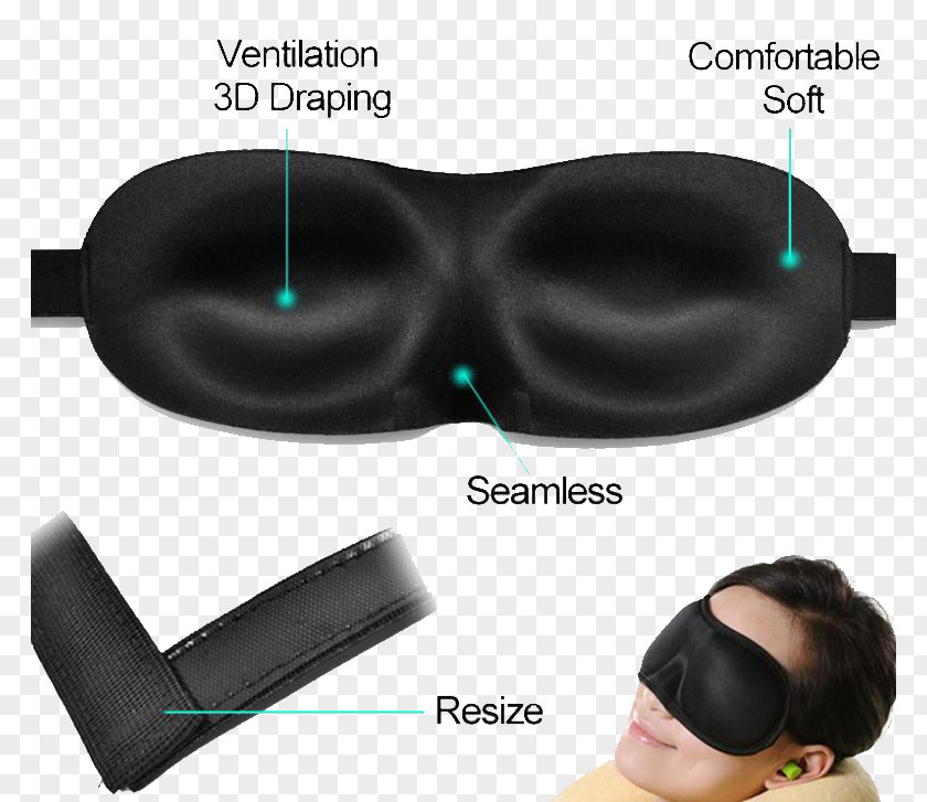 Mask Goggles Blindfold Amazon.com Sleep PNG