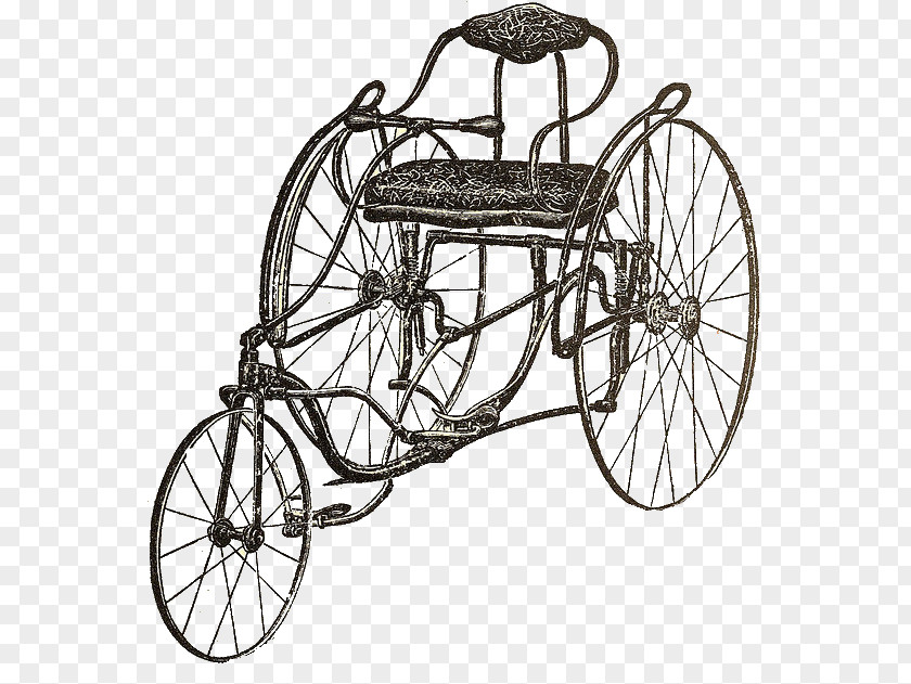 Bicycle Wheels Hybrid Tricycle Recumbent PNG
