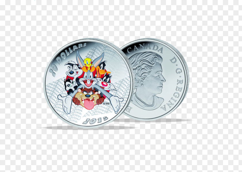 Coin Bugs Bunny Tweety Looney Tunes Merrie Melodies PNG