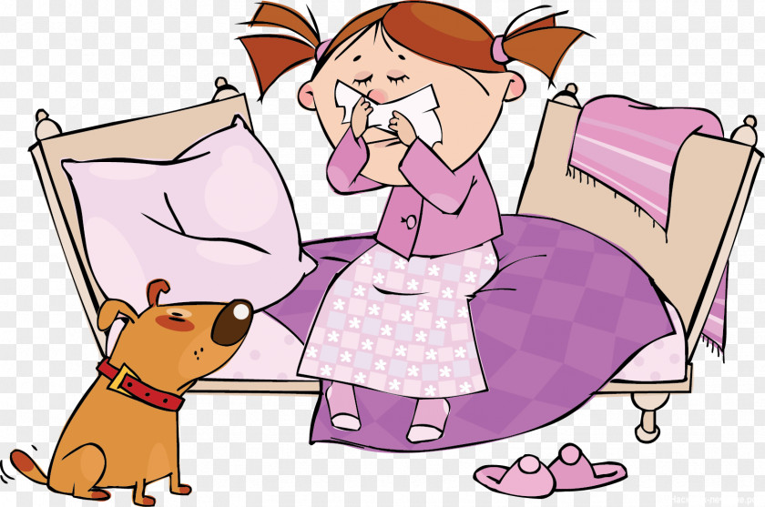 Cough Dog Cartoon Allergy PNG