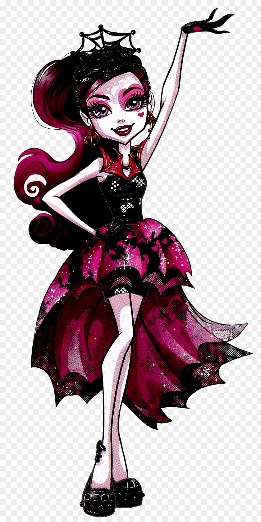 Doll Frankie Stein Monster High Ever After Toy PNG