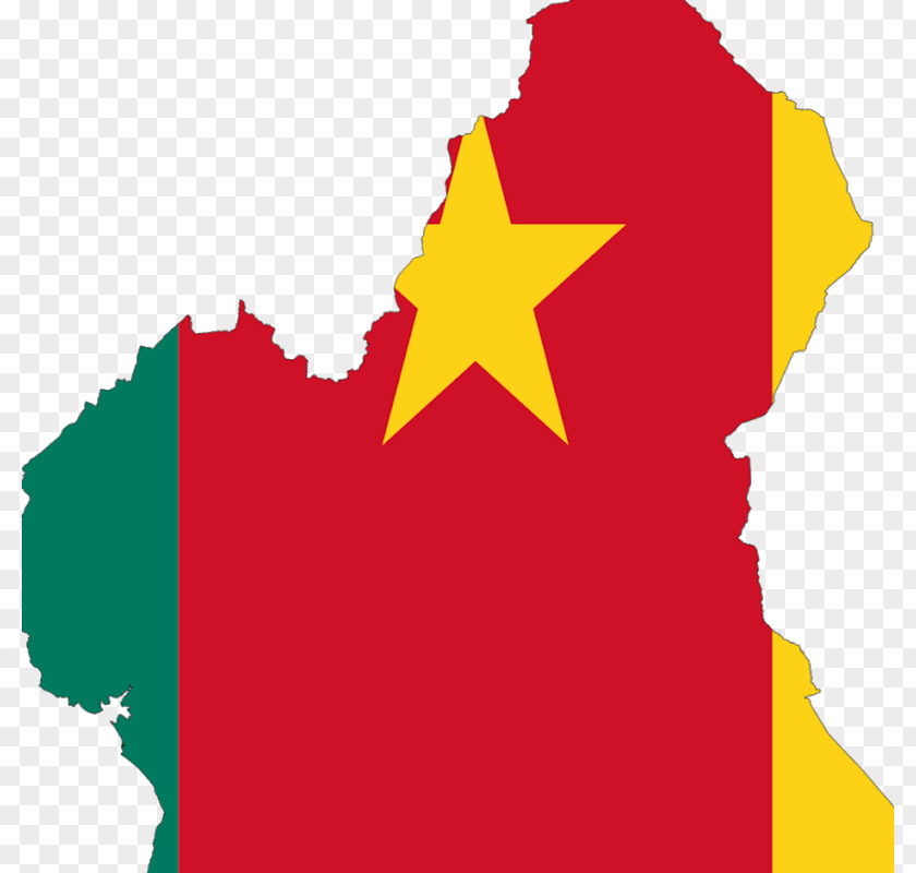 Map Flag Of Cameroon Clip Art PNG