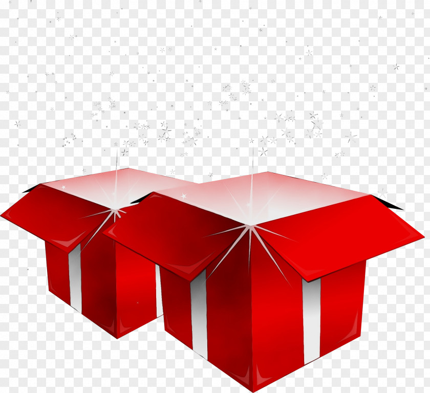 Red Table Rectangle Furniture PNG