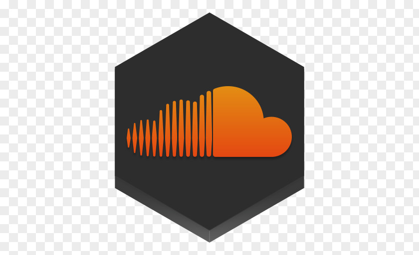 Soundcloud Orange Brand Font PNG