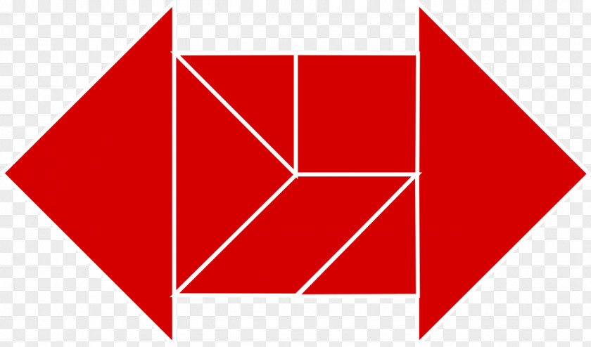 Triangle Tangram Square Shape PNG