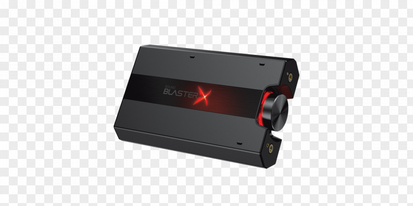 Headphone Amplifier Digital Audio Sound Blaster X-Fi Audigy Cards & Adapters Creative BlasterX G5 PNG