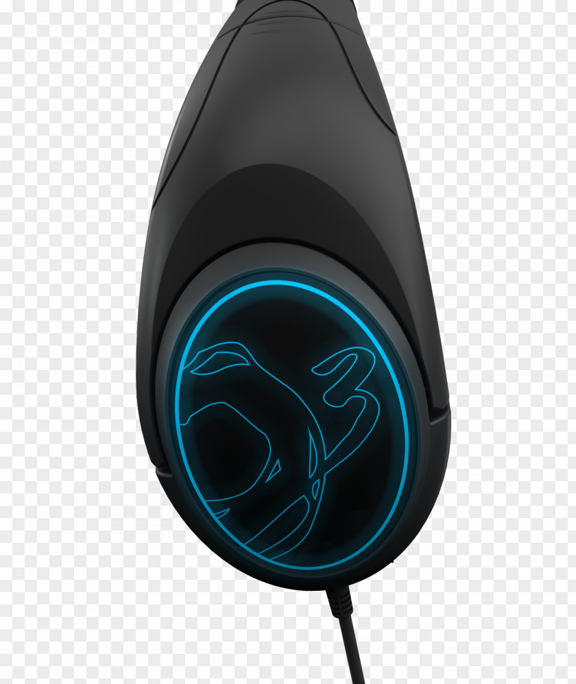 Headphones Audio Ozone EKHO H80 Binaural Head-band Black Headset Hardware/Electronic ORIGEN, Electric Blue PNG
