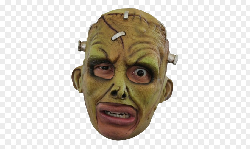 Mask Frankenstein's Monster Costume Halloween PNG